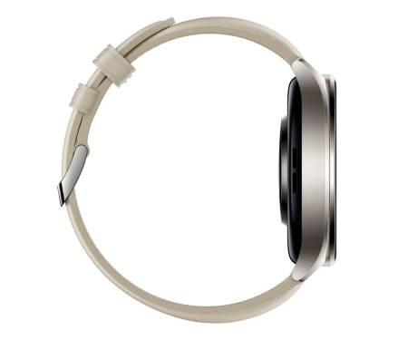Смарт-годинник Xiaomi Watch 2 Titan Gray Case with White Leather Strap (BHR9306GL)