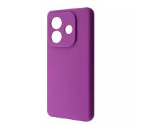 Чехол для Xiaomi Redmi Note 14 5G WAVE Full Silicone purple