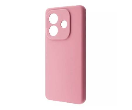 Чехол для Xiaomi Redmi Note 14 5G WAVE Full Silicone pink sand
