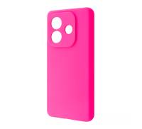 Чехол для Xiaomi Redmi Note 14 5G WAVE Full Silicone pink