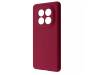 Чехол для Xiaomi Redmi Note 14 Pro 5G/Poco X7  WAVE Full Silicone plum