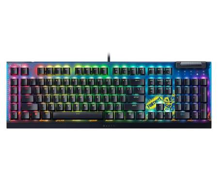 Клавиатура Razer BlackWidow V4 X Yellow Switch FORTNITE (RZ03-04703600-R3M1)