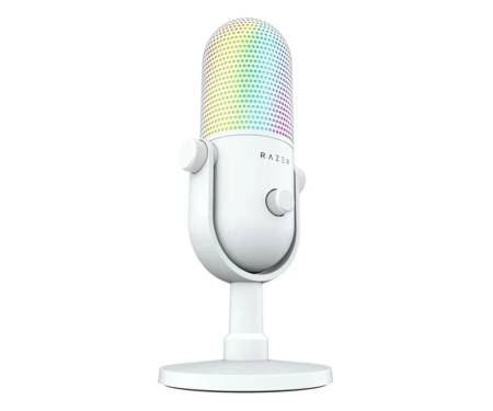 Микрофон Razer Seiren V3 Chroma White (RZ19-05060200-R3M1)