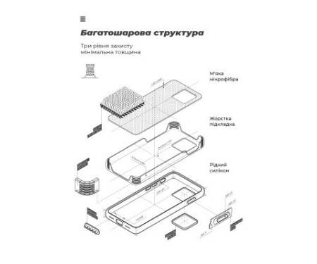 Чохол до мобільного телефона Armorstandart ICON Case Samsung S24 Ultra Dark Blue (ARM72497)