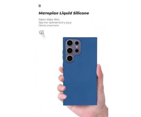 Чохол до мобільного телефона Armorstandart ICON Case Samsung S24 Ultra Dark Blue (ARM72497)