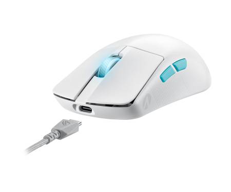 Миша ASUS ROG Harpe Ace Aim Lab Edition White (90MP02W0-BMUA10)
