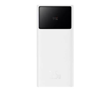 PowerBank Baseus Star Lord Digital Display 22,5W 30000 mAh White (PPXJ080102)