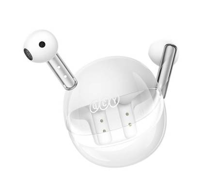 Наушники QCY T32 AilyBuds Clear TWS White