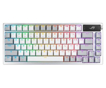 Клавіатура ASUS ROG Azoth NX Red Moonlight White (90MP031A-BKUA11)