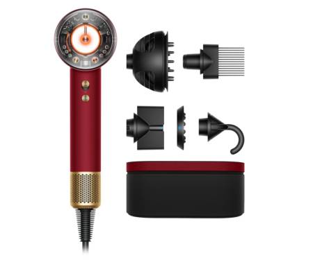Фен Dyson Supersonic HD16 Nural Red Velvet/Gold + Presentation case