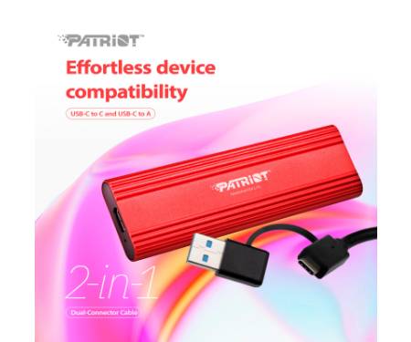 Накопичувач SSD USB-C 2TB Patriot (PTPL2TBPEC)