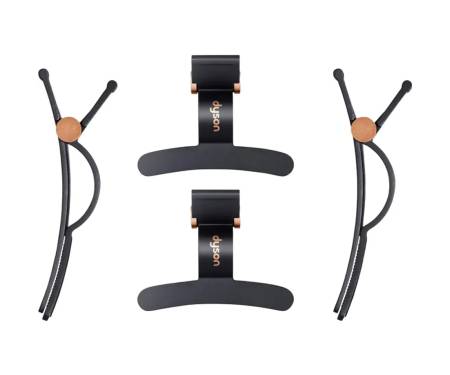 Набор зажимов для волос Dyson Hair Clips Black/Rich Copper (973267-01)