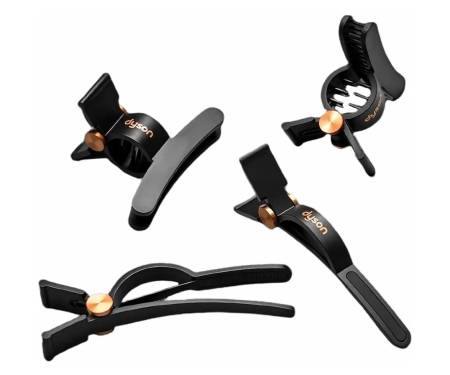 Набор зажимов для волос Dyson Hair Clips Black/Rich Copper (973267-01)