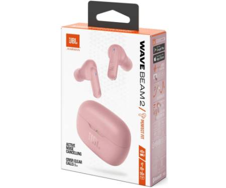 Навушники JBL Wave Beam 2 Pink (JBLWBEAM2PIK)