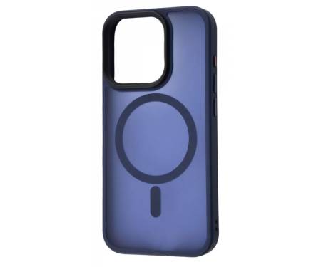 Чохол для Apple iPhone 15 Pro Max WAVE Matte Insane Midnight Blue 1