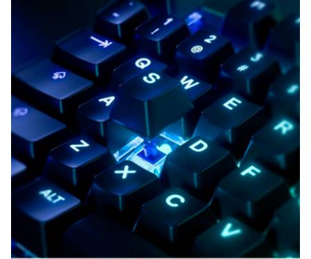 Клавиатура SteelSeries Apex 7 Blue Switch (64774, 64781)
