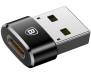 Адаптер Baseus USB to USB-C Female Black (CAAOTG-01) 1