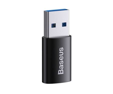 Адаптер Baseus Ingenuity Mini OTG USB 3.1 to Type-C Black (ZJJQ000101) 2