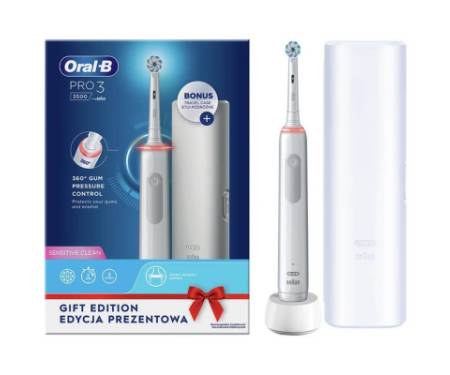 Електрична зубна щітка Oral-B PRO3 3500 D505.513.3X WT Gift Edition