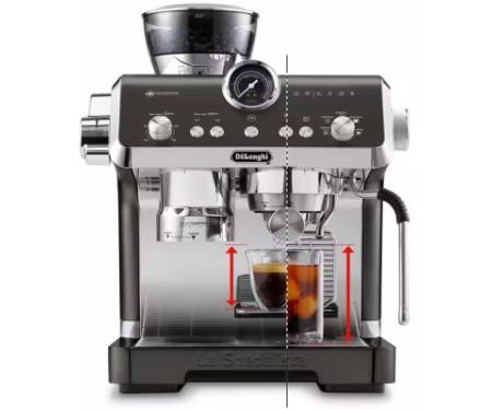 Ріжкова кавоварка еспресо DeLonghi EC 9555 BK