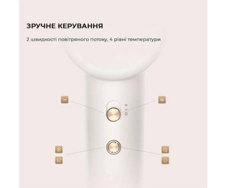 Фен Dreame Gleam White (AHD12A-WH)