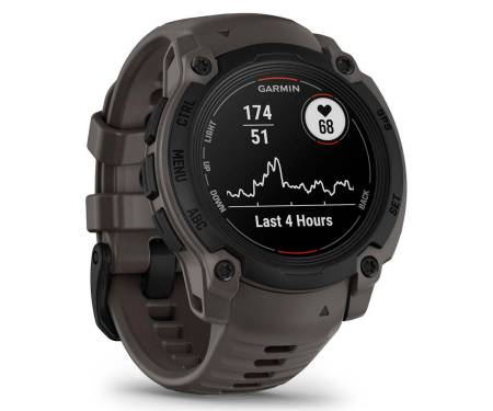 Смарт-годинник Garmin Instinct E 40mm Black with Charcoal Band (010-02932-00)