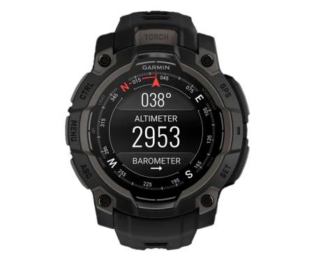 Смарт-часы Garmin Instinct 3 (50 мм) AMOLED черные/угольные ( 010-03020-00)
