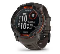 Смарт-годинник Garmin Instinct 3 50mm Solar Black with Charcoal Band (010-02935-00)