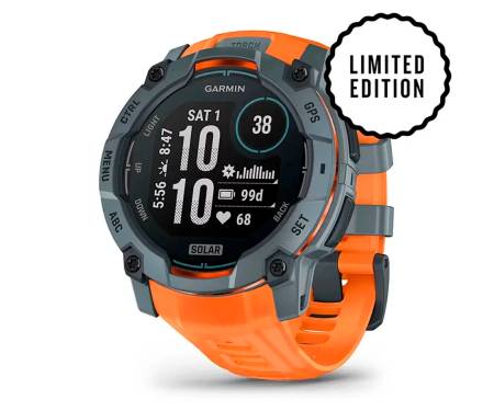 Смарт-годинник Garmin Instinct 3 50mm Solar Twilight with Solstice Band (010-02935-01)