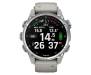 Смарт-годинник Garmin Descent Mk3 43 mm Stainless Steel with Fog Gray Silicone Band (010-02753-04/03)