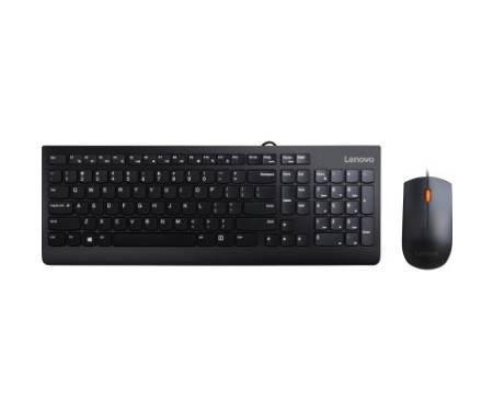 Комплект Lenovo 300 Combo USB UA Black (GX31D64833)