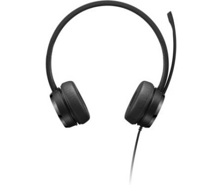 Навушники Lenovo USB-A Wired Stereo On-Ear Black (4XD1K18260)