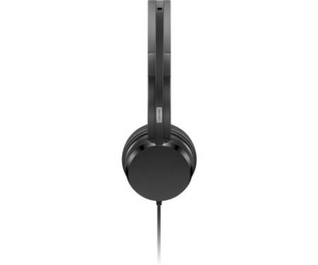 Навушники Lenovo USB-A Wired Stereo On-Ear Black (4XD1K18260)