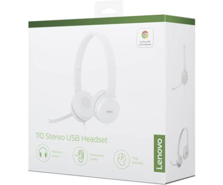 Навушники Lenovo 110 Stereo USB (GXD1E71385)