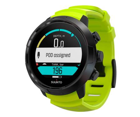 Смарт-часы Suunto D5 Black Lime (SS050191000)