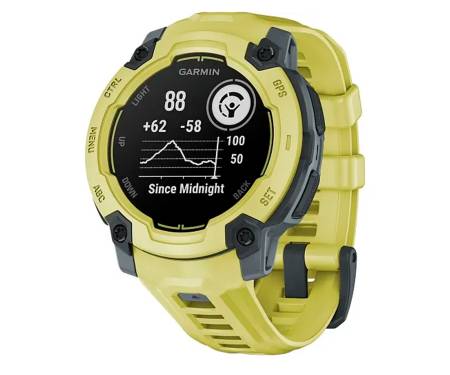 Смарт-годинник Garmin Instinct E 45mm Electric Lime with Electric Lime Band (010-02933-01)