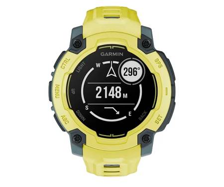 Смарт-годинник Garmin Instinct E 45mm Electric Lime with Electric Lime Band (010-02933-01)