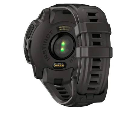 Смарт-годинник Garmin Instinct E 45mm Black with Charcoal Band (010-02933-00)