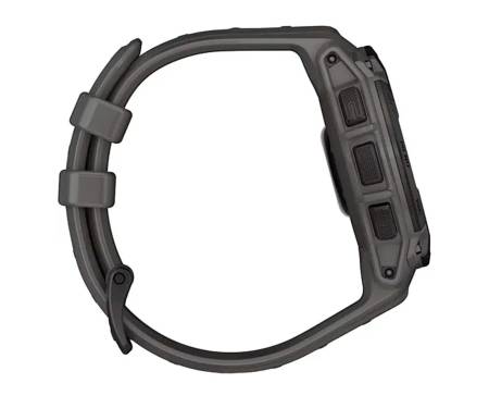 Смарт-годинник Garmin Instinct E 45mm Black with Charcoal Band (010-02933-00)