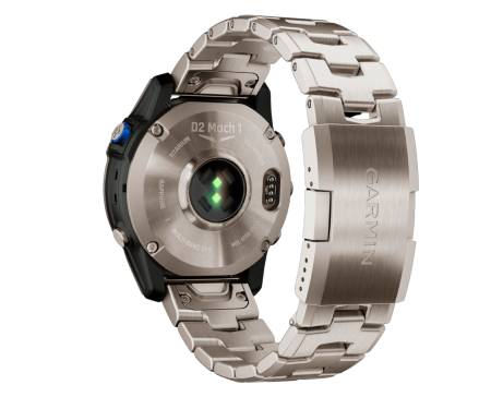 Смарт-часы Garmin D2 Mach 1 Aviator Smartwatch with Vented Titanium Bracelet (010-02582-50/51)