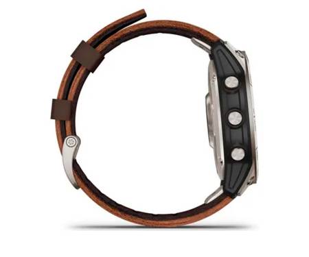 Смарт-часы Garmin D2 Mach 1 Aviator Smartwatch with Oxford Brown Leather Band (010-02582-54/55)