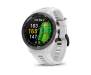 Смарт-часы Garmin Approach S7042 mm Black/Peach Ceramic Bezel with White Silicone Band (010-02746-00)