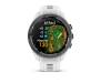 Смарт-часы Garmin Approach S7042 mm Black/Peach Ceramic Bezel with White Silicone Band (010-02746-00)
