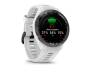 Смарт-часы Garmin Approach S7042 mm Black/Peach Ceramic Bezel with White Silicone Band (010-02746-00)