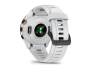 Смарт-часы Garmin Approach S7042 mm Black/Peach Ceramic Bezel with White Silicone Band (010-02746-00)