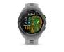 Смарт-часы Garmin Approach 42 mm Black/Amp Yellow Ceramic Bezel with Powder Gray Silicone Band (010-02746-01)