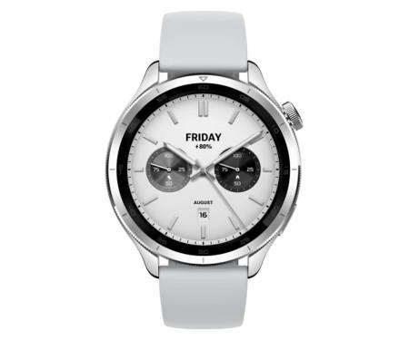 Смарт-годинник Xiaomi Watch S4 Silver (BHR9197GL)
