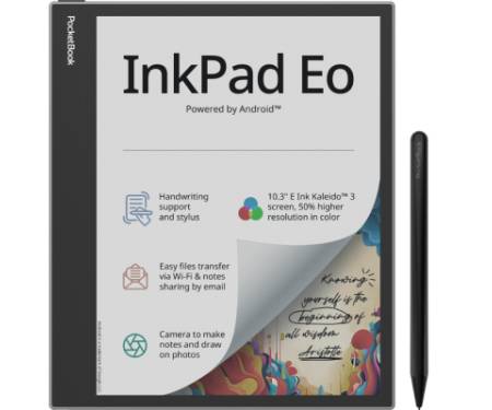 Електронна книга Pocketbook 1042 InkPad Eo, Mist Grey (PB1042-M-CIS)