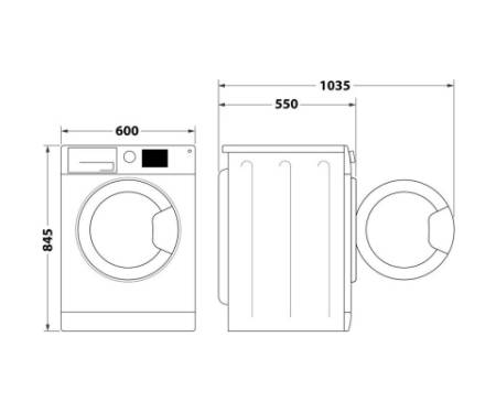 Пральна машина Indesit IM812BMYTIMEUA
