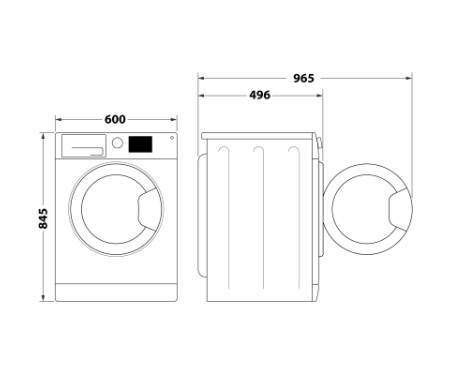 Пральна машина Indesit IM712BMYTIMEUA